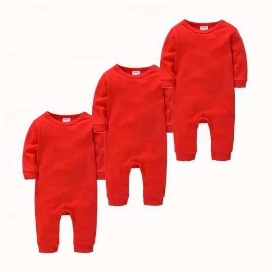 Ensemble de pyjama en coton et à couleur unie